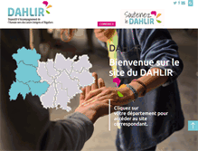Tablet Screenshot of dahlir.fr